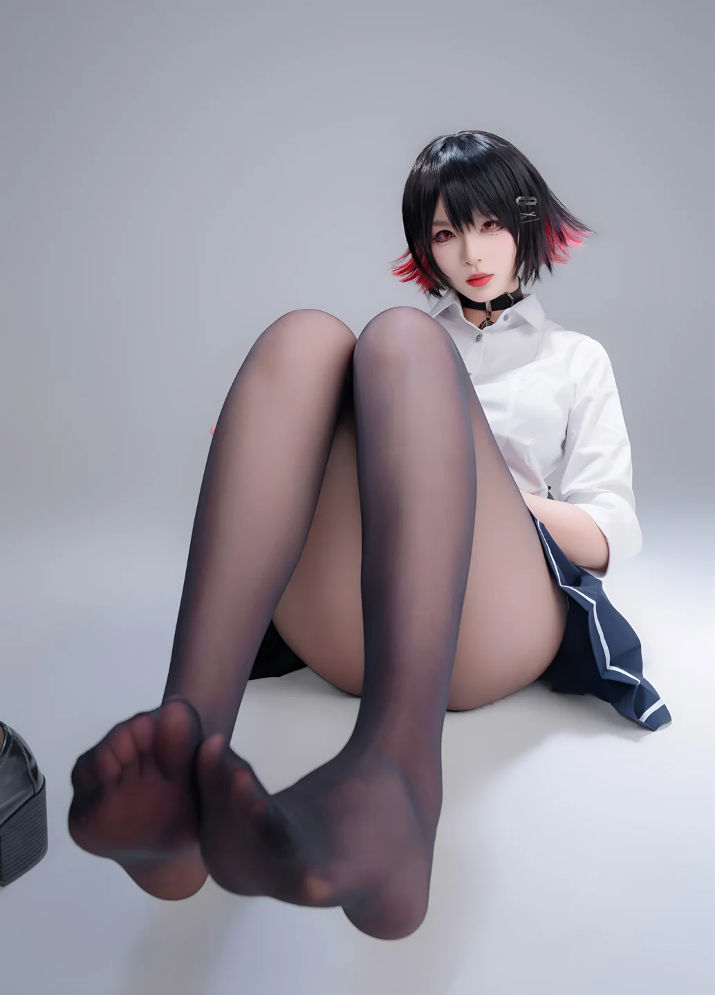 轩萧学姐 - JK鲨鱼妹 [100P,1V-549MB] tg@simisebaisi 【丝足阁】028.webp